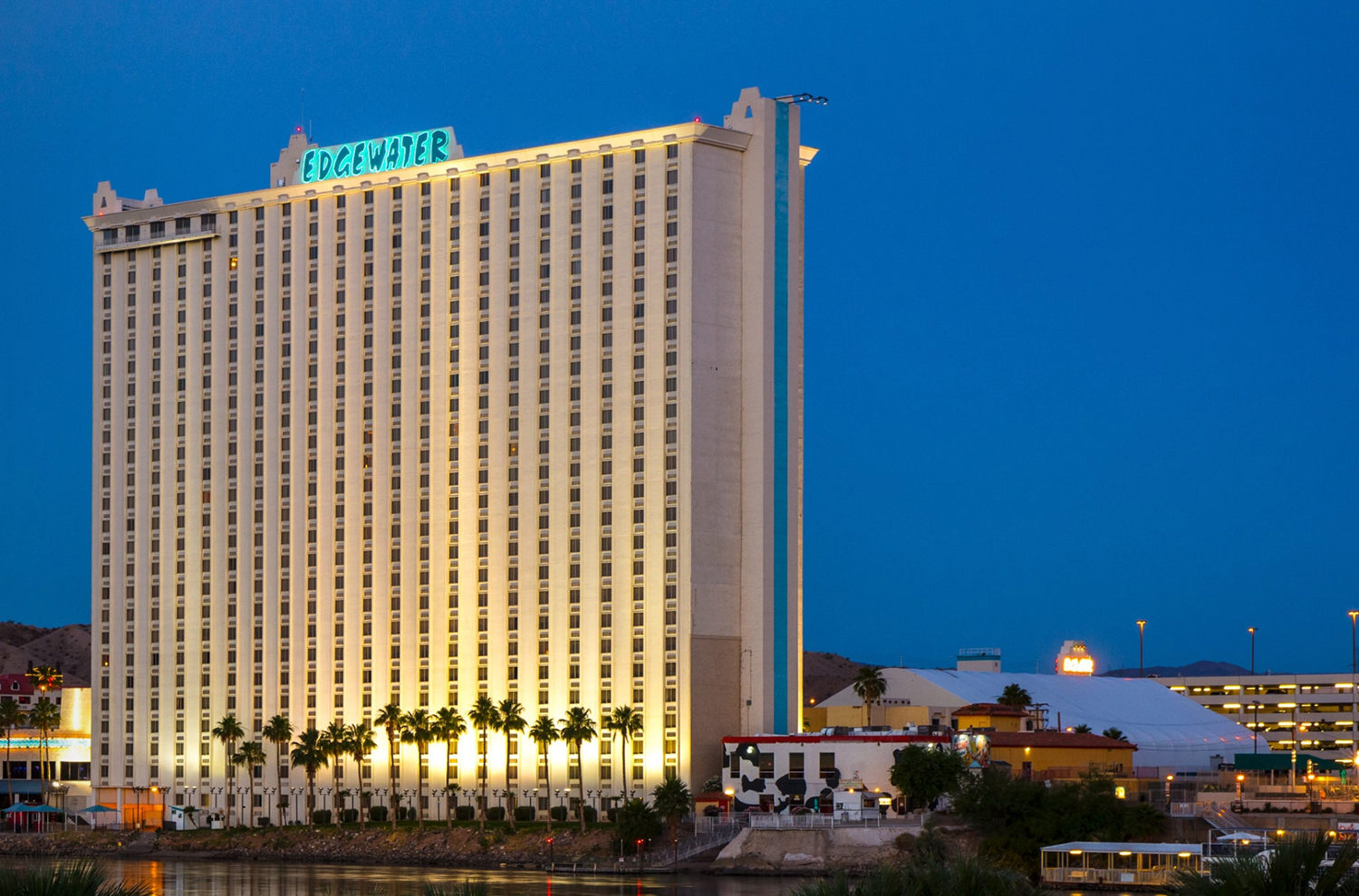 Edgewater Casino Exterior view of Edgewater Casino