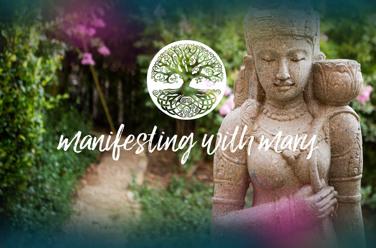 Buddah & Manifesting with Mary logo Buddah & Manifesting with Mary logo